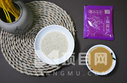 芝麻酱包30g方便料包 浓香凉皮麻酱包批发加盟