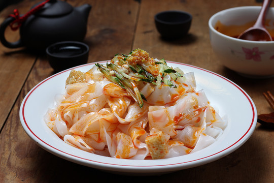 凉皮与肉夹馍 陕西美食的绝妙搭档